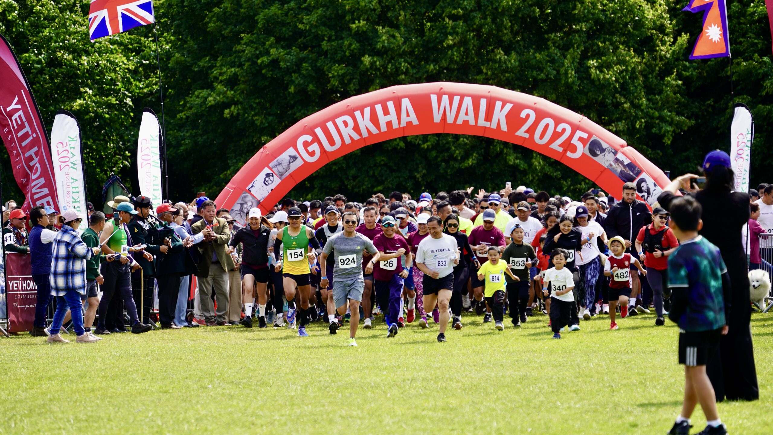 Thousands Celebrate at Annual Gurkha Walk ends with resounding Success.